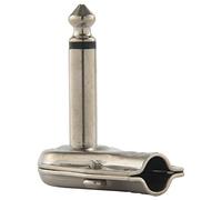 YEHEI 10 PièCes 90 DegréS Angle Droit 6,35 Mm Mono 2 Pôles Prise Jack 6,35 Mm Guitare Phono CrêPe 1/4 Pouce Connecteur, Argent