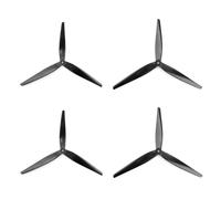 YEHEI 4PCS 13X9X3 Hélice de Drone à 3 Pales en Nylon Renforcé de Noir pour RC FPV 13 Pouces Pièces de Drones Multirotors