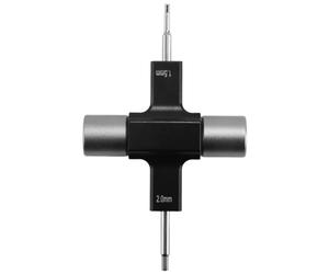 YEHEI Clé à molette M5 avec outil de roulement jetable intégré, 1,5 mm/2 mm, moteur d'hélice de libération de tournevis pour drone de course RC FPV, , installation facile