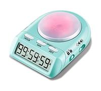 YEHEI Minuteur de Cuisine NuméRique avec Compte à Rebours de 100 Heures pour Enfant Enseignant Cuisinier, éCran LCD à 45 ° et Verrouillage de SéCurité, Gestion du Temps