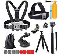 YEHOLDING 13-en-1 Accessoires pour Gopro, Kit Accessoires pour Camera Action Compatible avec GoPro Hero 13 12 11 10 9 8 Max 7 6 5 4 Black SJ4000 et Autres caméra Sport