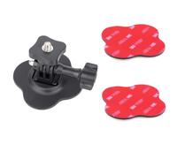 YEHOLDING Support de Fixation adhésif Flexible, pour Insta360 X5 X4 X3 X2 Ace Pro Ace Kit Supports de Casque Moto Compatible avec GoPro Hero, SJCAM et Action Cam