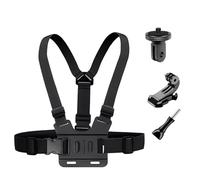 YEHOLDING Support de Sangle de Poitrine Compatible avec Insta 360 X5 X4 X3 X2, Accessoire de caméra de Sport à Sangle de Poitrine réglable Compatible avec Insta360 ACE Pro 2 ACE Pro ACE One RS R GO 2