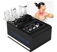 YEHOZZ Appareil De Diathermie Tecar Therapy, Appareil De Beauté 11 en 1 pour Le Remodelage Corporel, Combinant Cavitation RF Et Aspiration Multipolaire pour Le Lifting, La Perte De Graisse Black