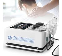 YEHOZZ Appareil De Diathermie Tecar Therapy, Appareil De Beauté 11 en 1 pour Le Remodelage Corporel, Combinant Cavitation RF Et Aspiration Multipolaire pour Le Lifting, La Perte De Graisse White