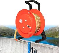 YEHOZZ Indicateur De Niveau d'eau pour Puits, Mesure des Niveaux d'eau, Jauge De Profondeur d'eau avec Sonde en Acier Inoxydable pour La Surveillance des Puits Et des Réservoirs 656ft/200m