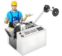 YEHOZZ Machine De Découpe Automatique De Gaines Thermorétractables 300 W avec Micro-Ordinateur, Précision De Coupe 0,1 Mm, pour Gaines Thermorétractables, Tubes en Fibre De Verre Et Câbles