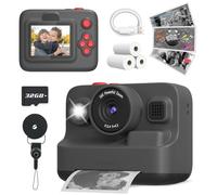 Yehtta Appareil photo instantané pour enfants, cadeaux de Noël et d'anniversaire pour garçons et filles de 3 à 15 ans, écran de 61 cm, appareil photo numérique 1080p pour enfants de 3, 4, 5, 6, 7, 8,