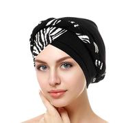 YEHUDAF LEE Bonnet Chimio Bambou-Foulard Chimio Femme Élégant-Foulard Cheveux Doux-Élasticité Universelle-Couleurs Variées-Confortable (FR/ES, Alpha/lettres, Taille unique, 25)