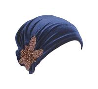 YEHUDAF LEE Turban Femme Chimio - Foulard Cheveux Élégant, Bonnet Chimio Doux et Élastique - Multiple Couleurs Pure,Confortable (FR/ES, Alpha, One Size, 5)