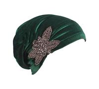 YEHUDAF LEE Turban Femme Chimio - Foulard Cheveux Élégant, Bonnet Chimio Doux et Élastique - Multiple Couleurs Pure,Confortable (FR/ES, Alpha, One Size, 4)
