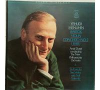 YEHUDI MENHUIN<>BELA BARTOK: VIOLIN CONCERTO NO. 2 (1938) ~ SIX DUOS FOR TWO VIOLINS ~ ANGEL S 36360 - 48 min. ~ SMOKE FREE ENVIRONMENT