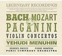 Yehudi Menuhin - Bach/Mozart/Paganini:Violin Co [Import]