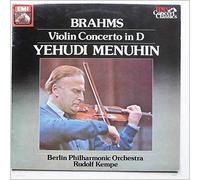 Yehudi Menuhin, Berlin Philharmonic Orchestra - Brahms: Violin Concerto In D [LP]