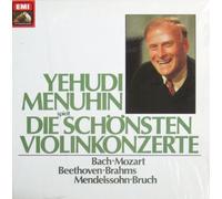 Yehudi Menuhin - Die Schönsten Violinkonzerte; Bach, Mozart, Beethoven, Brahms, Mendelssohn, Bruch [5xVinyl]