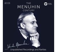 YEHUDI MENUHIN - MENUHIN EDITION:UNVERÖFFENTLICHTE AUFNAHMEN 22 CD NEUF BACH