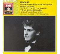 Yehudi Menuhin - Mozart : Concertos pour violon 3 & 7 - Concerto Adelaïde