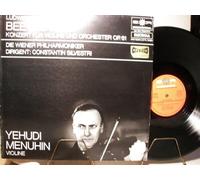 YEHUDI MENUHIN / WIENER PHILHARMONIKER - BEETHOVEN - KONZERT FÜR VIOLINE UND ORCHESTER OP.61 - YEHUDI MENUHIN - [Vinyl] YEHUDI MENUHIN / WIENER PHILHARMONIKER and CONSTANTIN SILVESTRI