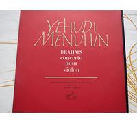 Yehudi violon MENUHIN - BRAHMS Concerto pour violn