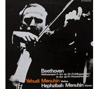 Yehudin Menuhin, Hephzibah Menuhin - Beethoven-Violinsonaten F-dur und A-dur [Vinyl LP]