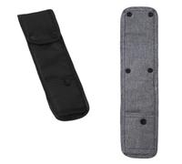 YehVeh Lot de 2 coussinets de ceinture de sécurité pour poussette de bébé - Sangle de sécurité pour poussette compacte et légère