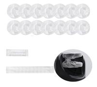 YehVeh Lot de 80 housses de roue jetables en tissu non salissant, protection pour roues de bagages, sac de rangement, garde le sol, couvre-lit, siège de voiture propre