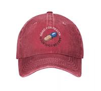 YEHWHCOAO Casquette Akira Curious Pill Baseball CapsuleVinta ge Denim Usé Anime Casquette Snapback pour Hommes Femmes Casquettes Ajustables d’été en Plein air