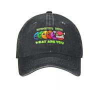 YEHWHCOAO Générosité Dash Que ES-Tu Casquette de Baseball Décontractée Lavée GénéraleOmétrique Tableau de Bord Jeu Vis-Couvre-Couvre-Chef Hommes Femmes Outdoor Casquettes Chapeau