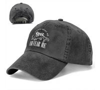 YEHWHCOAO Les Femmes veulent Que Je pêche Craint Moi Casquette de Baseball Vintage dévelopé Voyage Toutes Saisons Casquettes Ajustables Casquette