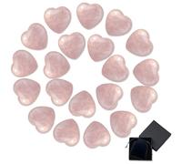 YEJAHY Pierres De GuéRison éToile Et CœUr, Cristaux ColoréS MéDitation Et Yoga, Pierres Porte-Bonheur Polies Pour Chakra Reiki,PréCieuses Pour Collectionneurs D'Enfants