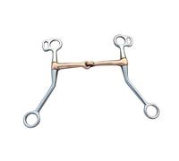 YEJBBUC Equestrian Supplies Mors d'équitation en forme de H pour cheval