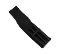 YEJBBUC Étui à stylos en cuir avec 3 emplacements pour stylo universitaire Noir