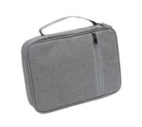 YEJBBUC Étui de protection pour la Bible avec compartiment et poignée Bleu 28 x 5,5 x 20,5 cm, Gris : 28 x 5,5 x 20,5 cm, 28x5.5x20.5cm, comme description