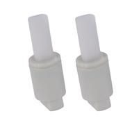 YEJBBUC Lot de 2 amortisseurs pivotants durables pour abattant de toilette dans le sens contraire des aiguilles d'une montre 56,3 x 7,5 mm