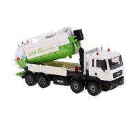 YEJBBUC Modèle de véhicule de transport 1:50 en alliage moulé sous pression pour recyclage des eaux usées Vert