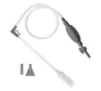YEJBBUC Siphon d'aquarium durable pour changement d'eau rapide 1,7 m Gris