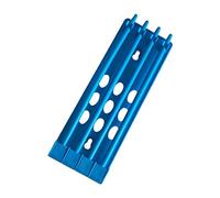 YEJBBUC Support de bague de jambe de pigeon de course à suspendre au mur Fournitures d'entraînement pour oiseaux Bleu