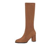 Yekdmxop Bottes Femmes Mollet Large Bottes Hautes Au Genou Pour Femmes Offre Semelle Intérieure Bottes Femmes À Talons Chauds Bottes D'Équitation Pour Femmes Gros Printemps Automne, marron, 39 EU