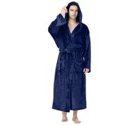 Yekdmxop Peignoir homme peignoir femme en microfibre léger peignoir unisexe éponge douce et haute capacité de séchage peignoir chaud pour femme idéal pour la maison, le spa, le sauna, la salle de