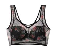 Yekdmxop Soutien-gorge Femme Push Up Dentelle Soutien-gorge Femme Sans Armature Rouge Sous-vêtements grande taille Confortable Top Curvy Sport Brassiere Réglable Élégant Bralette Contenant Offres
