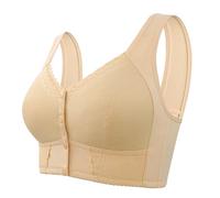 Yekdmxop Soutien-gorge Femme Push Up Sport Soutiens-gorge Femme Curvy Dentelle Tops grande taille Rouge Sous-vêtements sans armatures Confortable Brassiere Contenant Rembourré Soutien-gorge Réglable