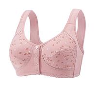 Yekdmxop Soutien-gorge Femme Sans Armature Confortable Soutiens-gorge Femme Push Up Rouge Sous-vêtements Curvy Dentelle Tops Grande Taille Sport Bralette Contenant Élégant Soutien-gorge Réglable