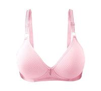 Yekdmxop Soutiens-gorge Femme Push Up Confortable Soutien-gorge Femme grande taille Sport Top Curvy Dentelle Sous-Vêtements Sans Armature Rouge Brassiere Contenant Élégant Soutien-gorge Réglable