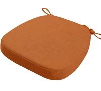 Yekuhe Coussins de Chaise avec Attaches Galette de Chaise en Forme de Trapèze, Coussin de siège Détachable Antidérapant pour la décoration de la Cuisine et du Salon(Color 10,40X38X33cm (8CM Thick))