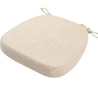 Yekuhe Coussins de Chaise avec Attaches Galette de Chaise en Forme de Trapèze, Coussin de siège Détachable Antidérapant pour la décoration de la Cuisine et du Salon(Color 1,43X40X35CM (3CM Thick))