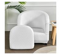 Yekuhe Housse de Fauteuil Cabriolet Chesterfield 1 Place,Housse de Fauteuil Crapaud Extensible, 2 Pièces Housse Fauteuil Salon Club il Lavable,Couverture de Fauteuil Facile à Installer (Color : #22)