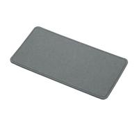 YELARXI Base en feutre, organiseur de sac à main, insert d'angle arc, convient pour sac à main pour femme, Gris ciment, 11 x 6 Inch, Moderne