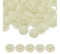 YELARXI Lot de 170 caches cache-vis en plastique auto-taraudeuses - Anti-poussière - Imperméables - Pour vis cruciformes (Ø 4 mm, meuble, armoire) et crème