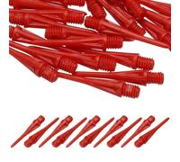 YELARXI Lot de 50 pointes de fléchettes en plastique, filetage 2BA, pointe souple, accessoires de rechange pour cible de fléchettes électronique, entraînement, divertissement à domicile, compétition