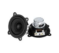 YÉLÉMEABHB 2pcs 2.5 Pouce Woofer Audio Haut-Parleur 2 Ohm 15w Sound Bass Haut-Basses Théâtre Home Compatible for Pilule XL Haut-parleurs compatibles for Beats Enceinte bibliothèque